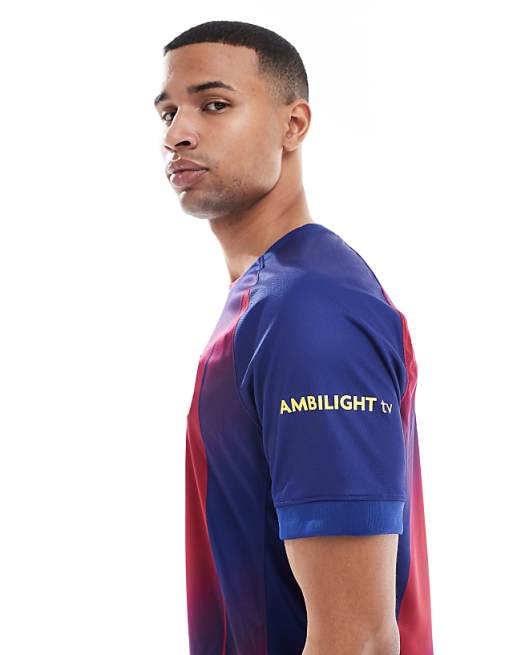 Nike Football Barcelona 2025/26 Dri-FIT Home Shirt In Red And Blue