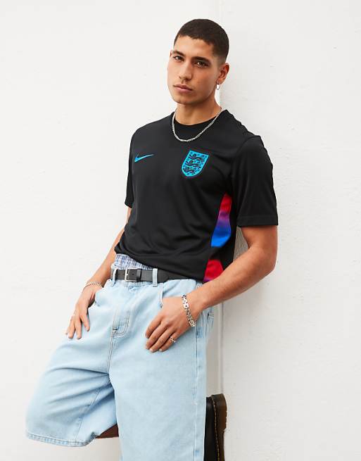 Nike Football Dri-FIT Euro 2025 England Away Shirt In Black