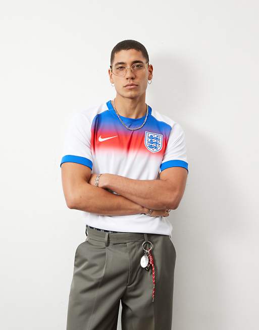 Nike Football Dri-FIT Euro 2025 England Home Shirt In White