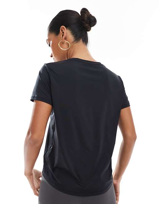 Nike One Training Dri-FIT Slim T-shirt In Black