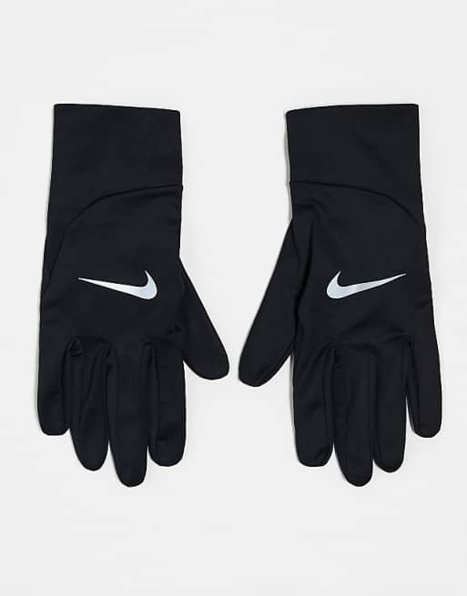 Nike Pacer lightweight running gloves in black