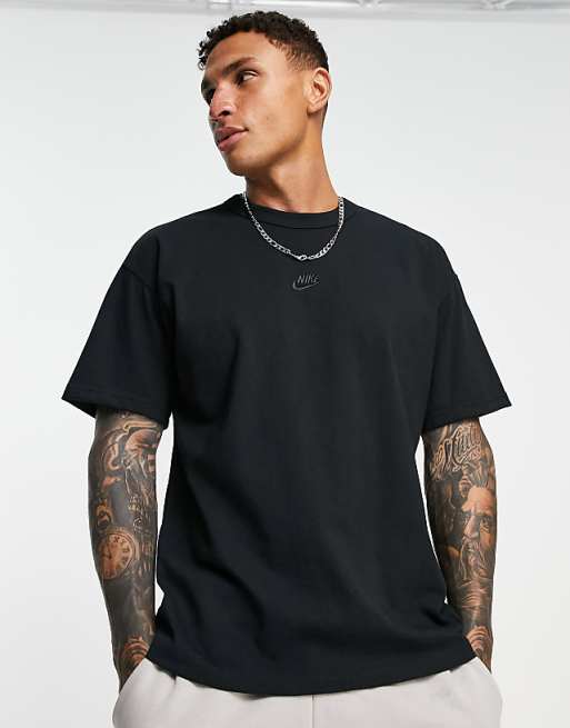 Nike Premium Essentials oversized t-shirt in black