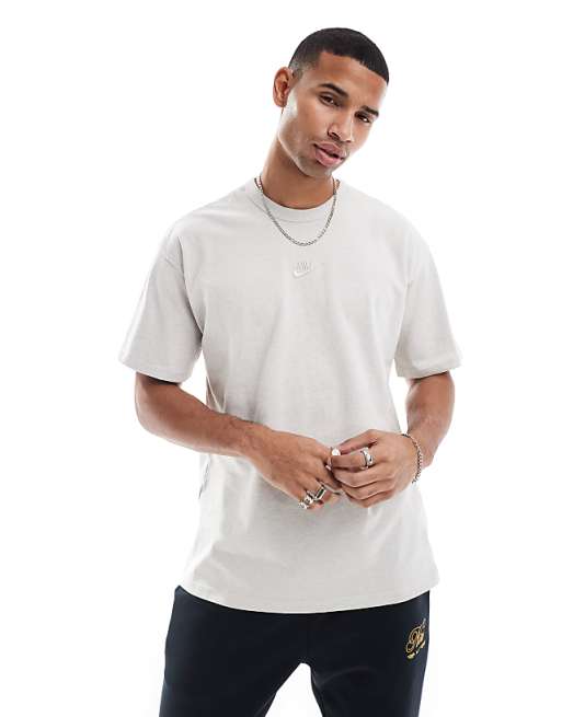 Nike Premium Essentials short sleeve t-shirt in beige