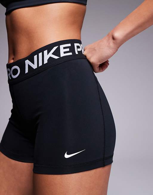 Nike Pro Training 365 3 Inch Legging Shorts In Black