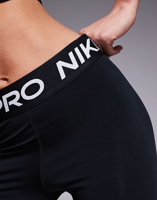 Nike Pro Training 365 Leggings In Black