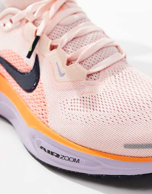Nike Running Air Zoom Pegasus 41 Trainers In Pink And Orange