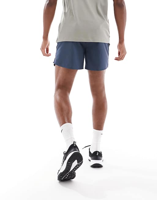 Nike Running Challenger Dri-FIT 5 Inch Shorts In Navy