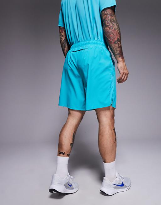 Nike Running Challenger Dri-FIT 7 Inch Shorts In Turquoise