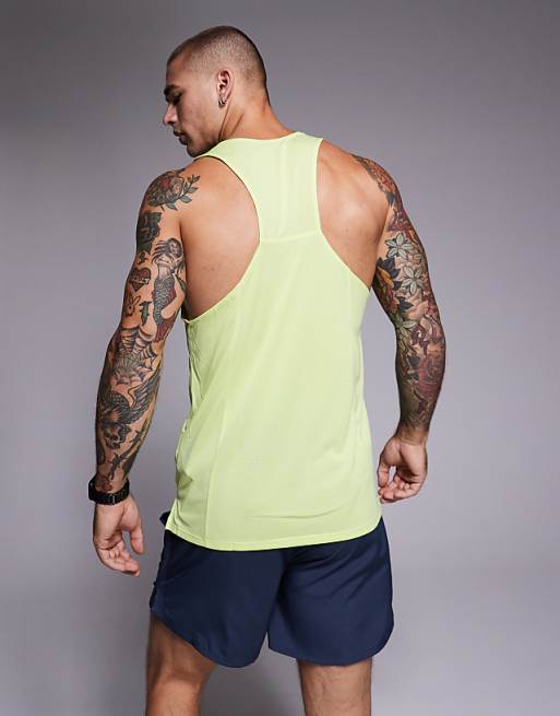 Nike Running Fast Dri-FIT Vest In Yellow
