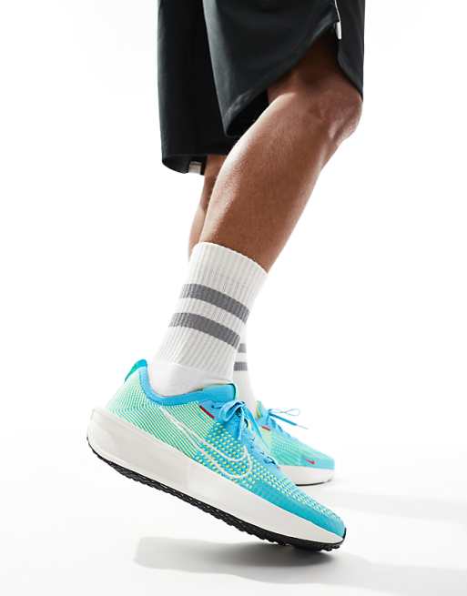 Nike Running Interact Run trainers in blue