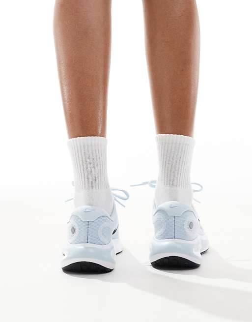 Nike Running Journey Run Trainers In Blue And White