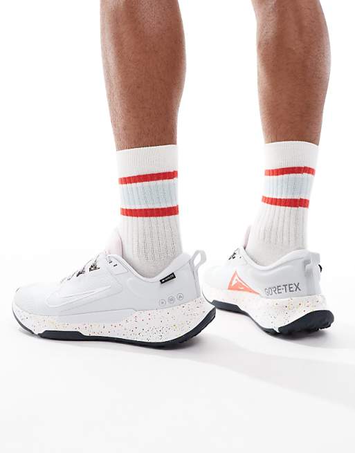 Nike Running Juniper Trail 2 Gore-TEX Trainers In Light Grey