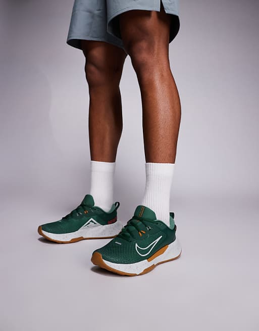 Nike Running Juniper Trail 2 Gore-TEX Trainers In Green