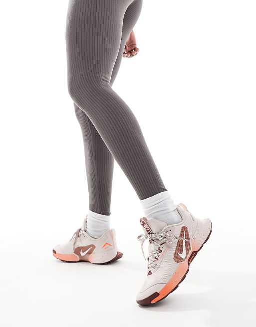 Nike Running Juniper Trail 3 Trainers In Light Red