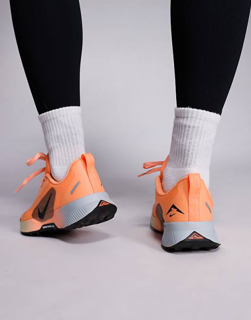 Nike Running Juniper Trail 3 Trainers In Orange