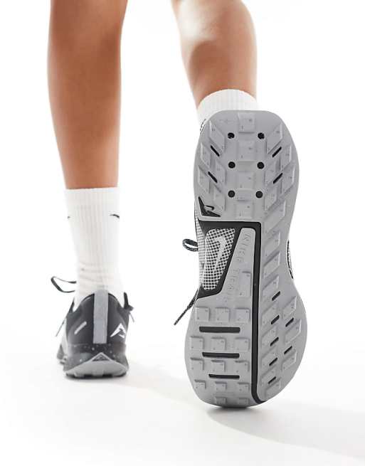 Nike Running Juniper Trail 3 Trainers In Triple Black