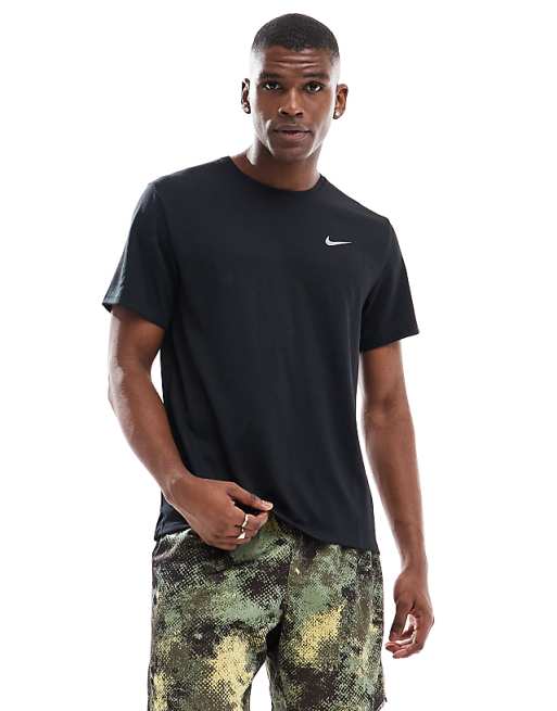 Nike Running Miler Dri-FIT t-shirt in black