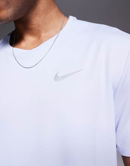 Nike Running Miler Dri-FIT T-shirt In Lilac