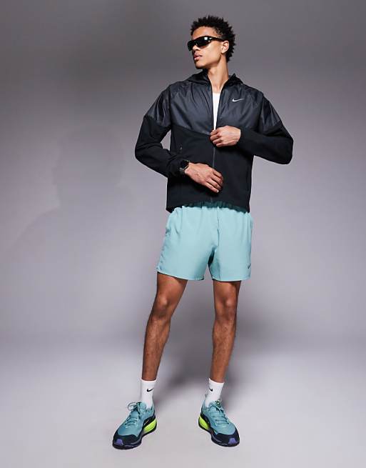 Nike Running Miler Winterised Jacket In Black