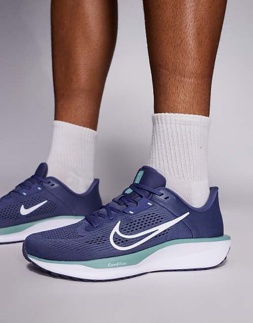 Nike Running Quest 6 Running Trainers In Purple And White