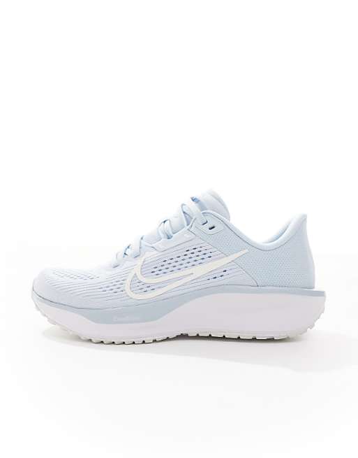 Nike Running Quest 6 Trainers In Blue And White