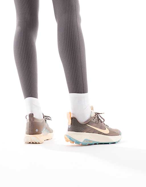 Nike Running ReactX Pegasus Trail 5 Gore-TEX Trainers In Brown