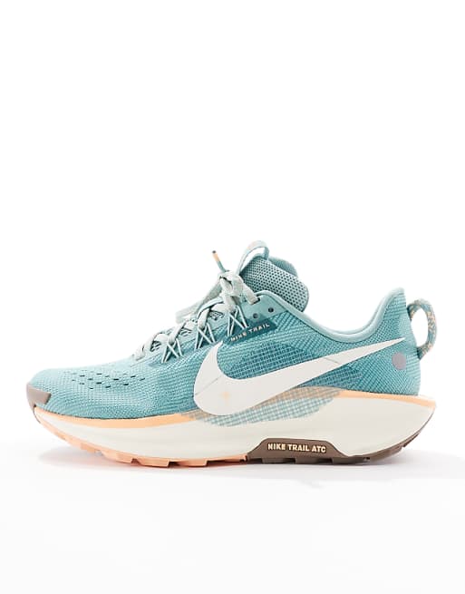 Nike Running ReactX Pegasus Trail 5 Trainers In Light Blue