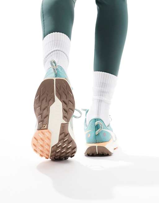 Nike Running ReactX Pegasus Trail 5 Trainers In Light Blue