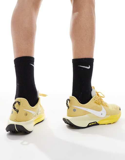 Nike Running ReactX Pegasus Trail 5 Trainers In Yellow