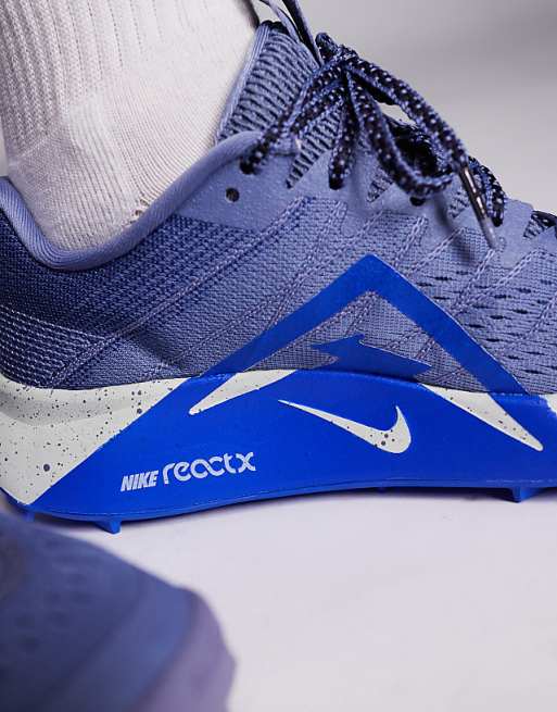 Nike Running ReactX Wildhorse 10 Trainers In Blue