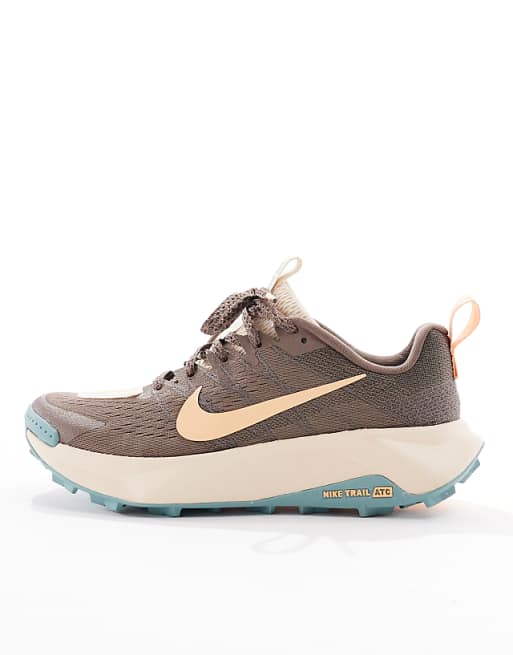 Nike Running ReactX Wildhorse 10 Trainers In Brown