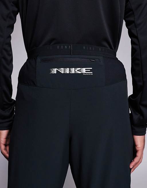 Nike Running Stride Dri-FIT Woven Trousers In Black