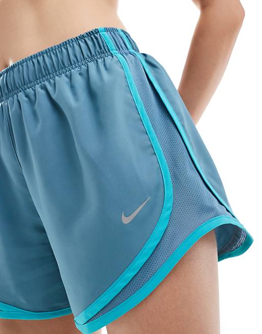 Nike Running Tempo Dri-FIT Mid Rise 3 Inch Shorts In Blue