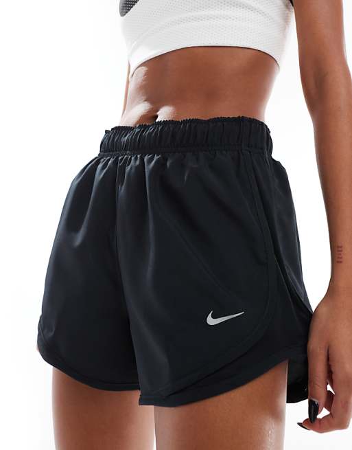 Nike Running Tempo Dri-FIT Mid Rise 3 Inch Shorts In Black