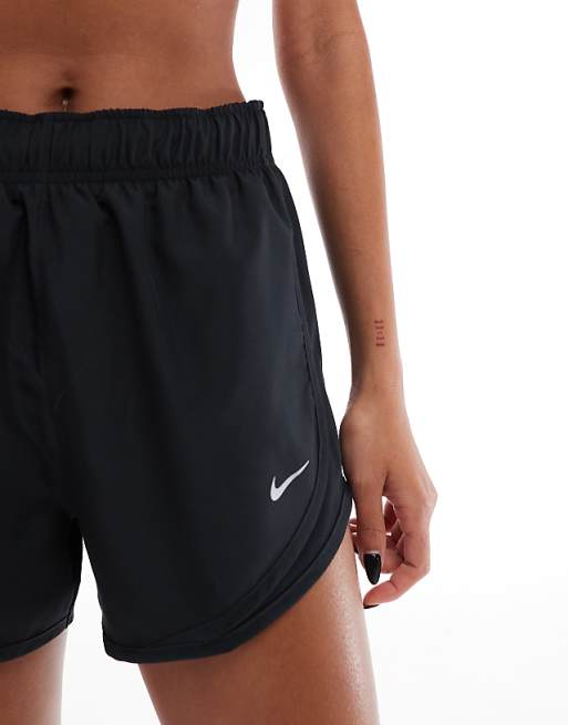 Nike Running Tempo Dri-FIT Mid Rise 3 Inch Shorts In Black