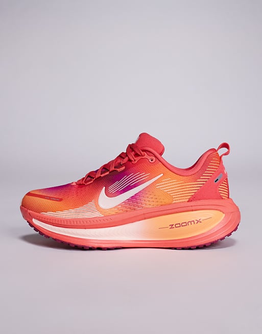 Nike Running Vomero 18 Trainers In Pink And Orange