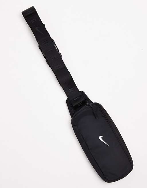 Nike Running Waistpack In Black And Silver