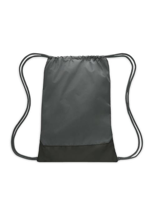 Nike Training Brasilia 9.5 Drawstring Bag In Grey