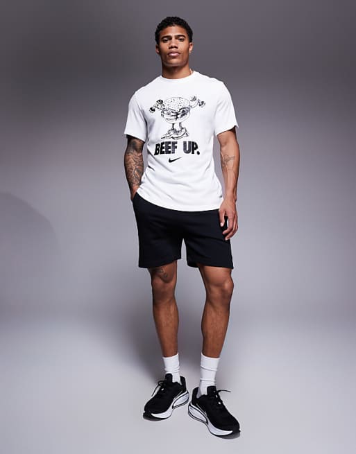Nike Training Dri-FIT Graphic T-shirt In White