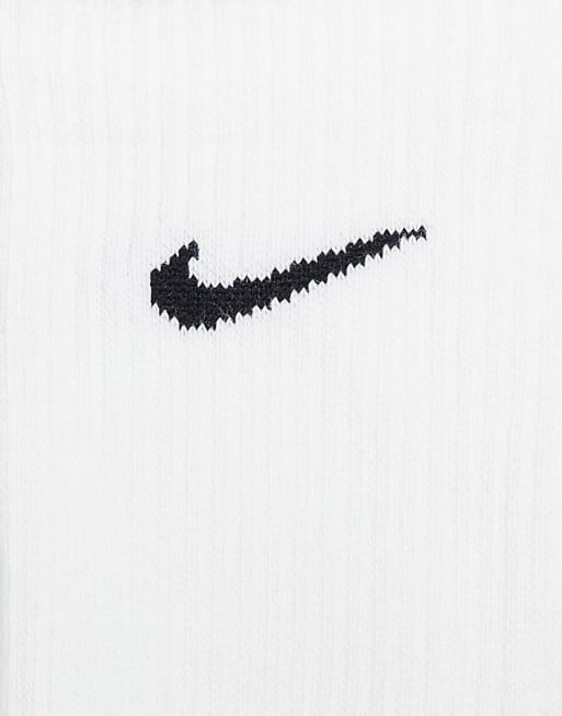 Nike Training Everyday Cushioned Plus 6 Pack Crew Socks In White