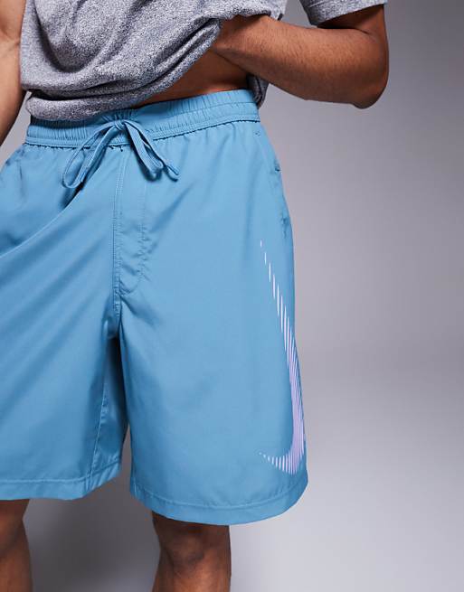 Nike Training Form Dri-FIT 9 Inch Shorts In Blue