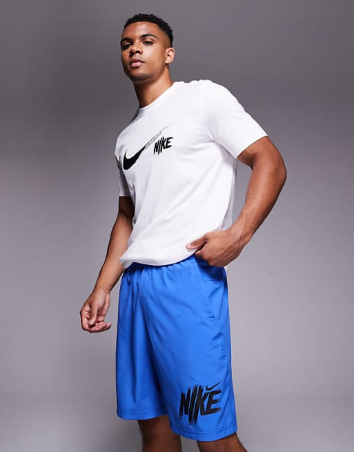 Nike Training Form Dri-FIT 9inch Shorts In Blue