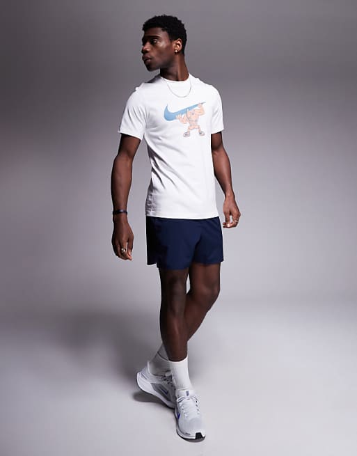 Nike Training Gym Dog Graphic T-shirt In White