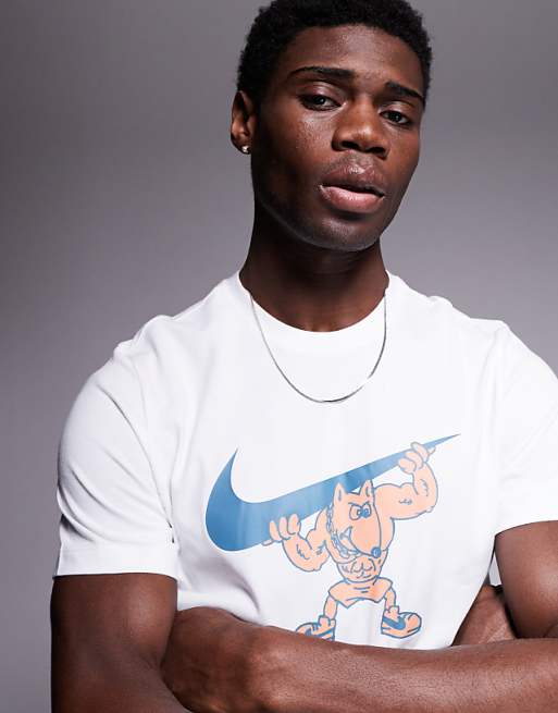 Nike Training Gym Dog graphic t-shirt in white