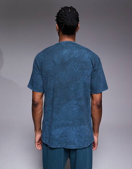 Nike Training Gym Heritage Graphic T-shirt In Blue