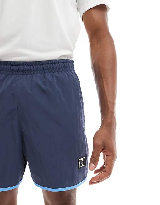 Nike Training Heritage Dri-FIT Woven 5 Inch Shorts In Blue