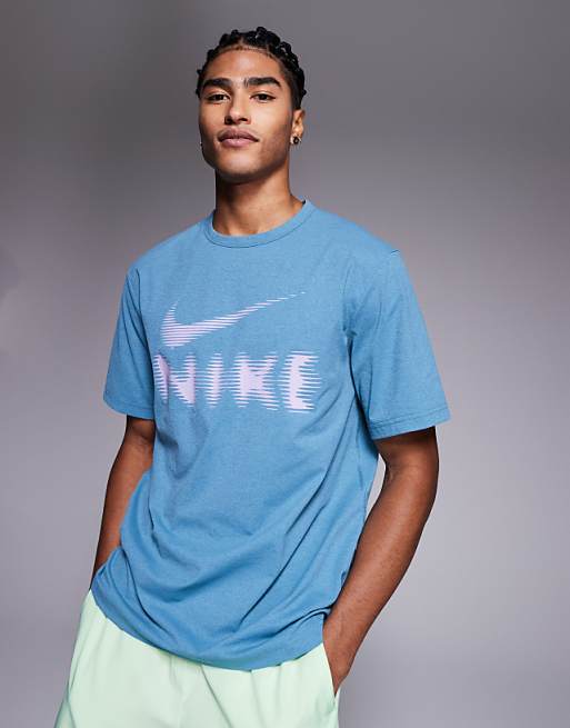 Nike Training Hyverse Dri-FIT t-shirt in blue