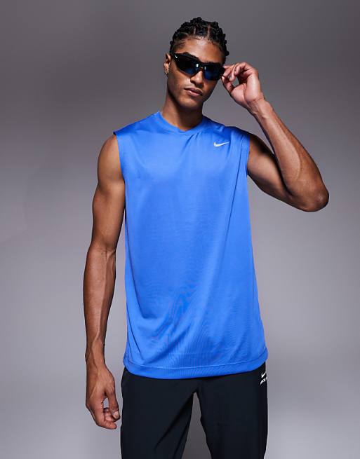 Nike Training Legend Dri-FIT vest in blue