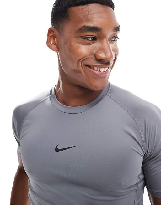 Nike Training Pro Dri-FIT muscle fit t-shirt in grey