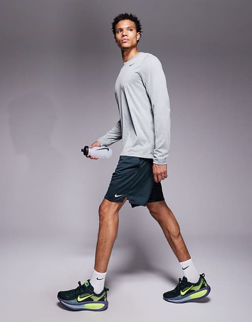 Nike Training Totality Dri-FIT 7 inch shorts in dark green